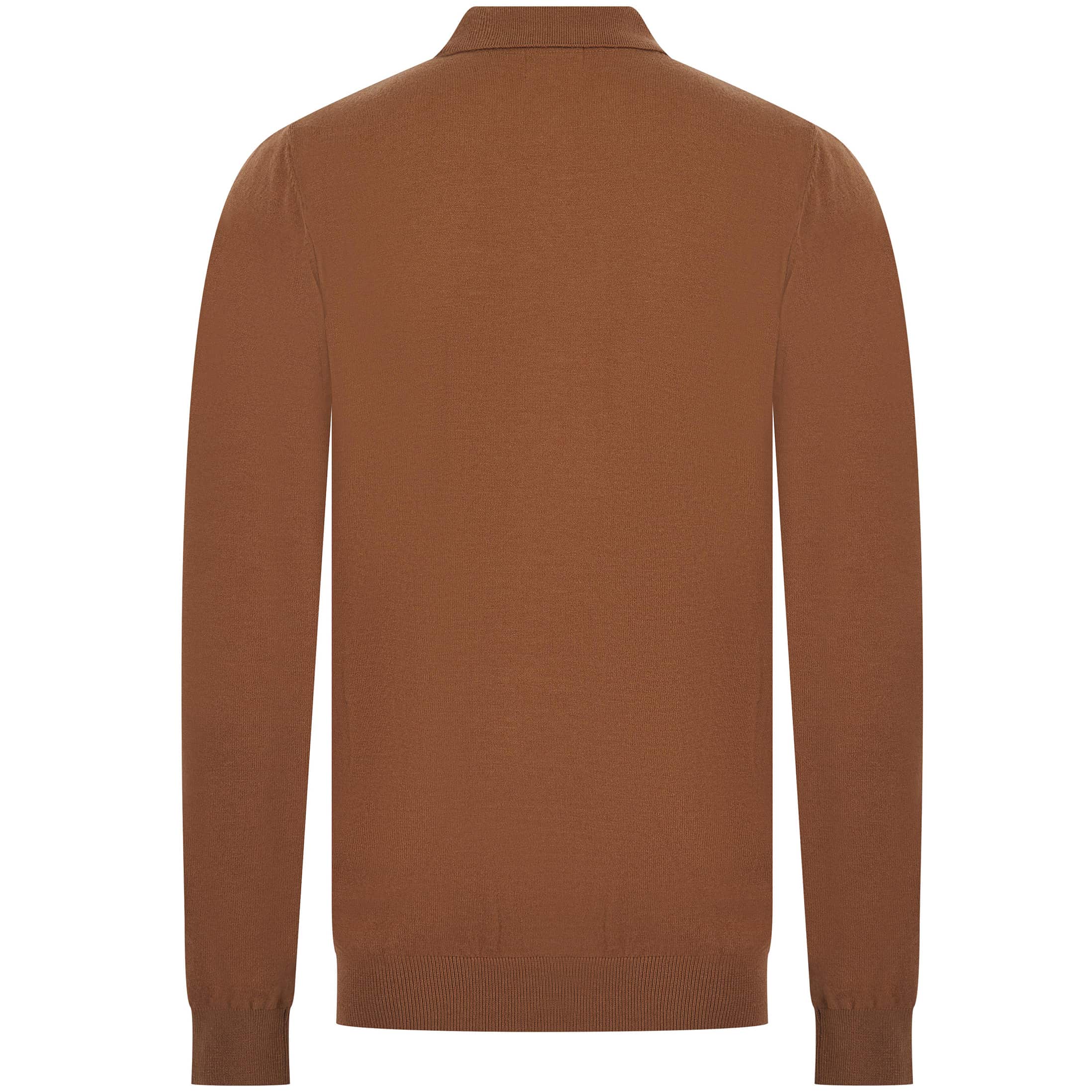 SEINSE SOFT TOUCH LONG SLEEVE KNIT POLO - Image 2