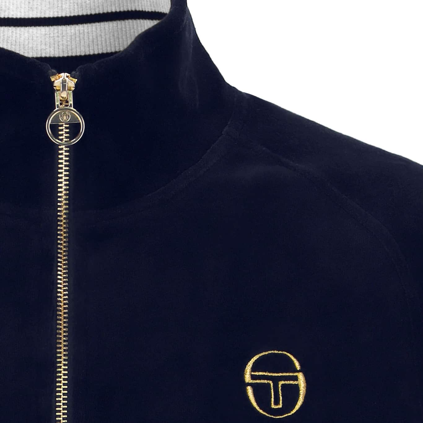 SERGIO TACCHINI COURT TIP VELOUR TRACK JACKET - Image 3