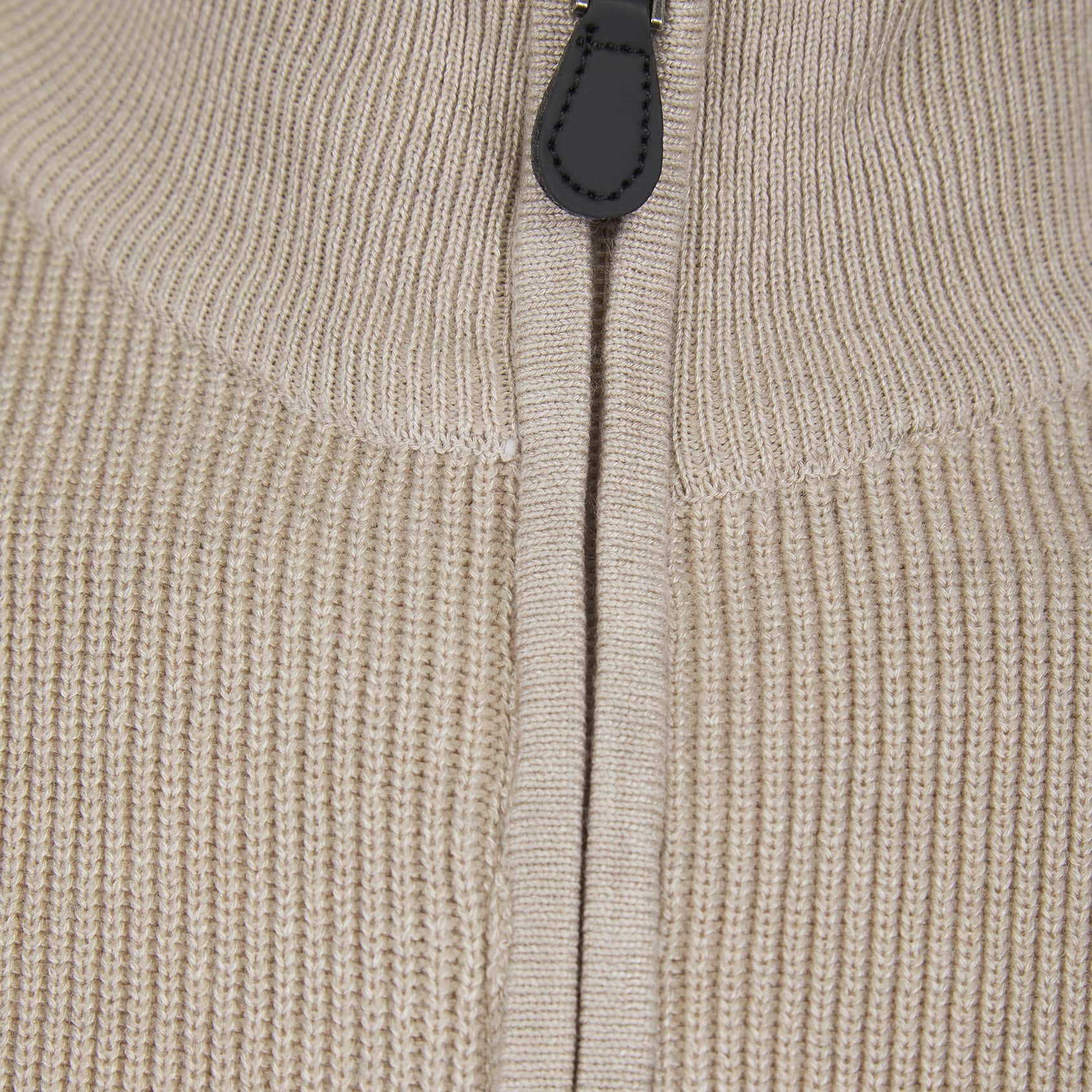 SEINSE CABLE KNIT ZIP CARDIGAN - Image 3