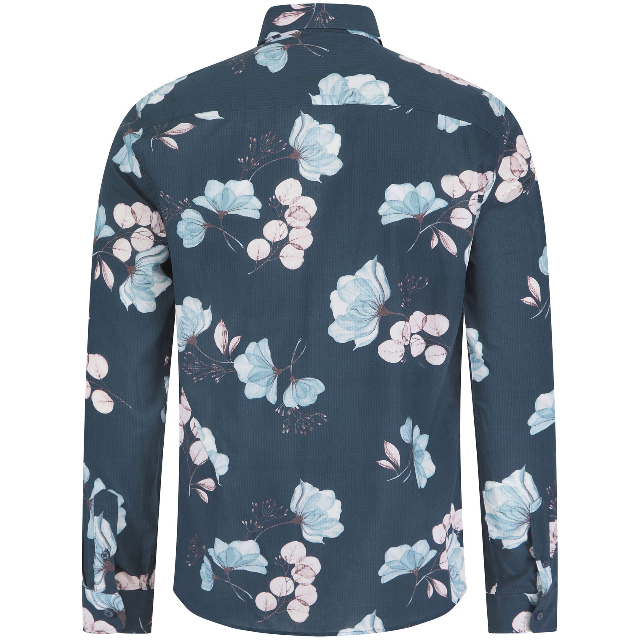 SSEINSE CAMICIA FLORAL PRINT LINEN SHIRT - Image 2