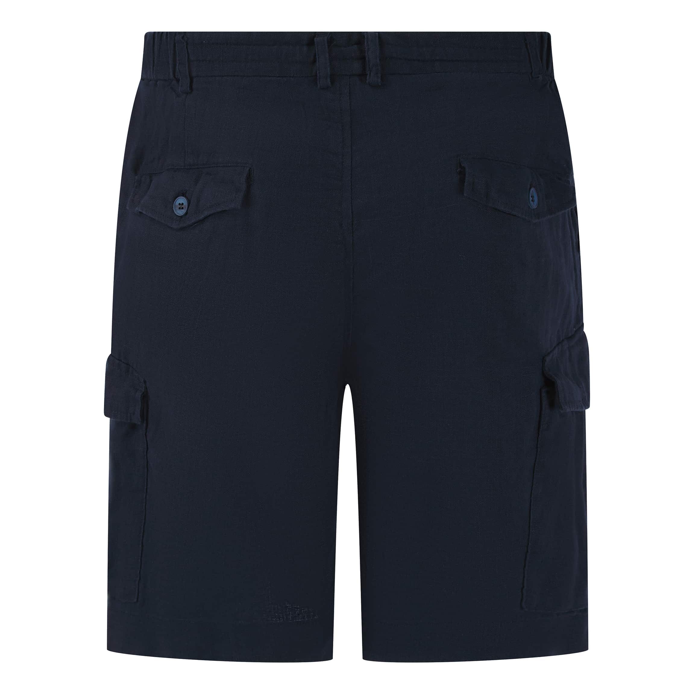 SSEINSE CARGO LINEN SHORTS - Image 2