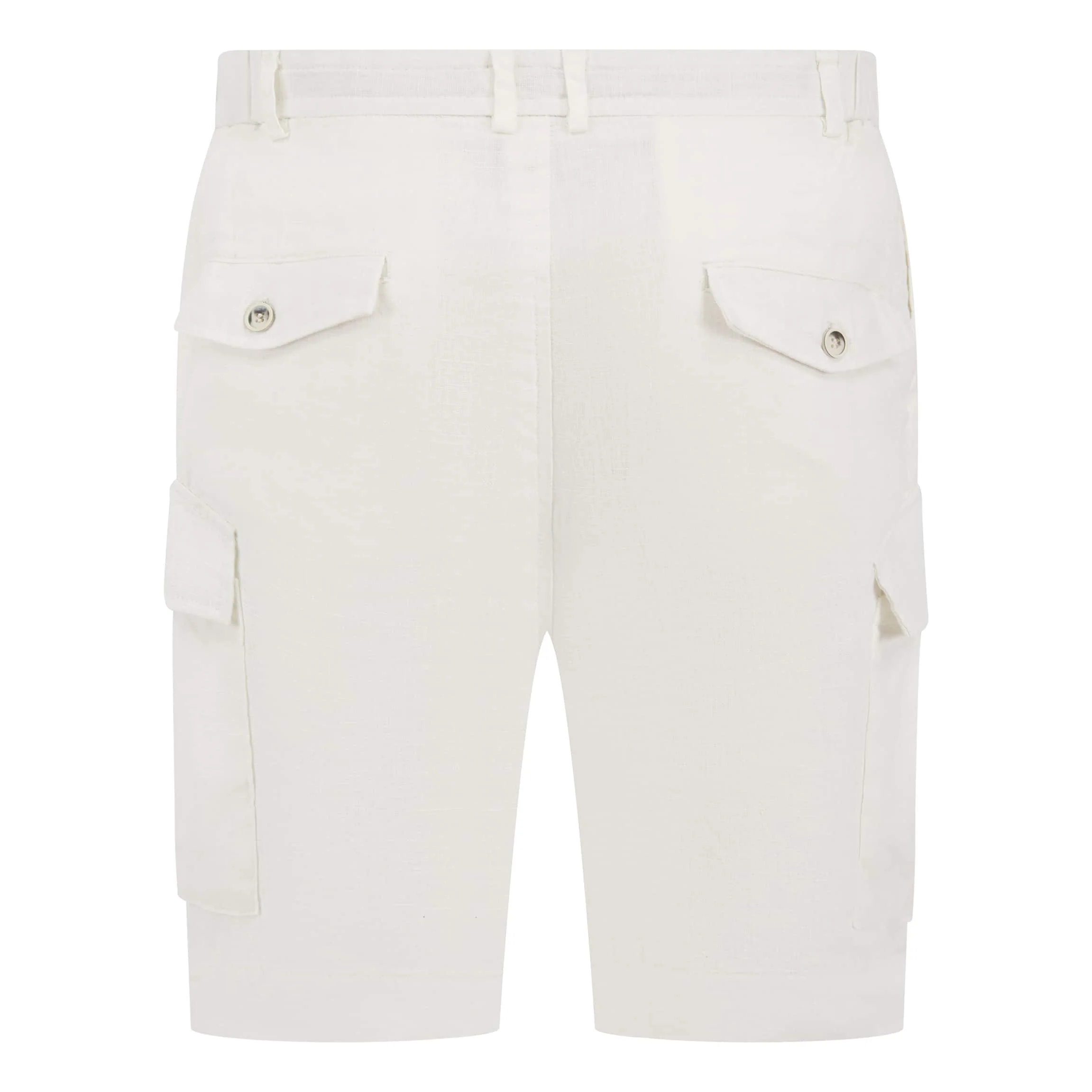 SSEINSE CARGO LINEN SHORTS - Image 2