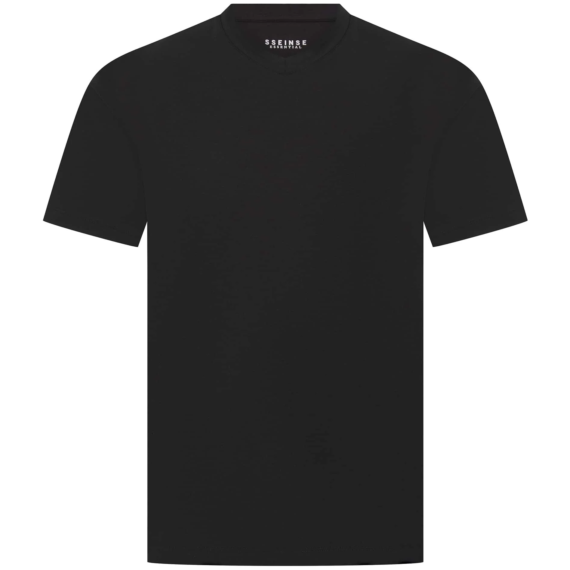 SSEINSE ESSENTIAL V-NECK FITTED T-SHIRT