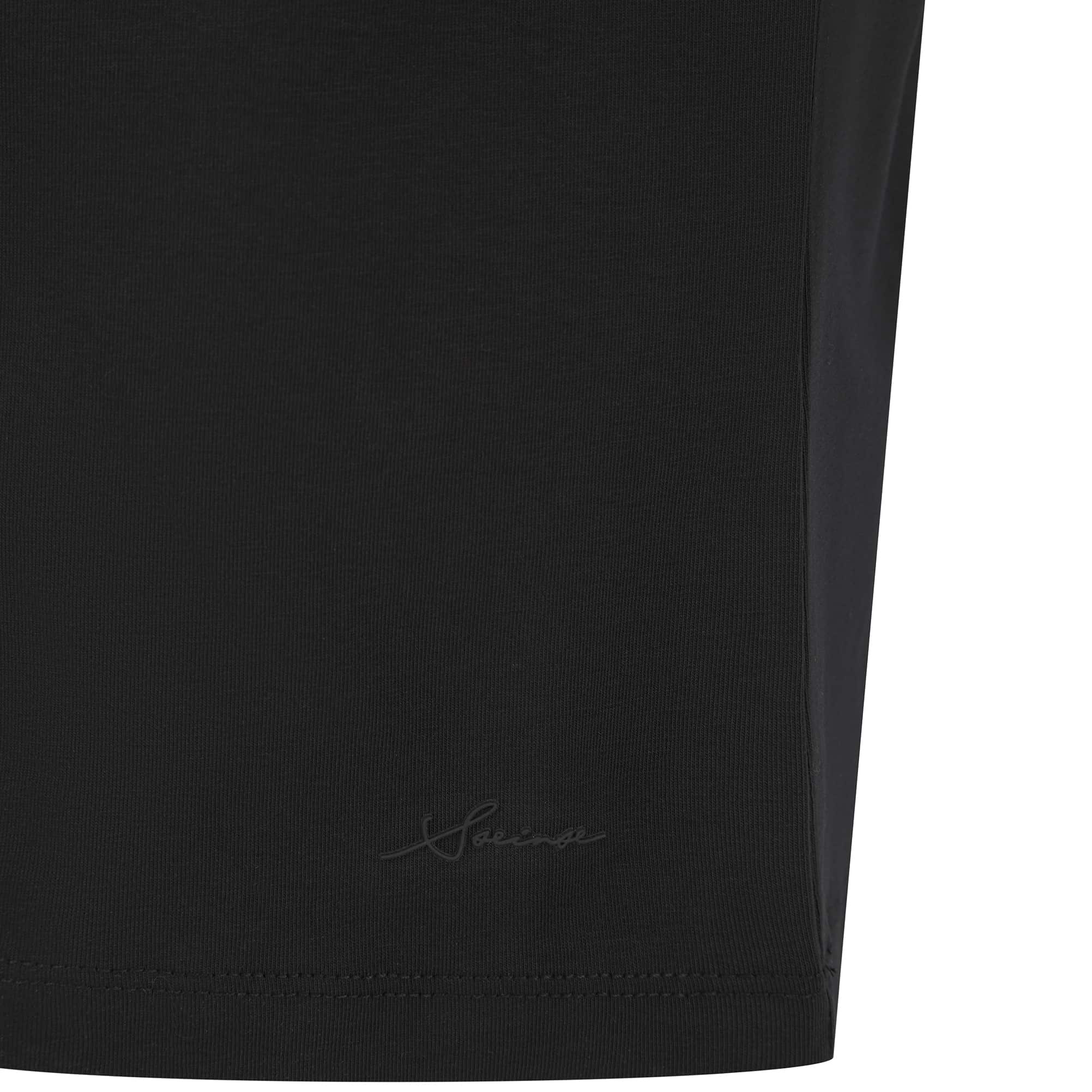 SSEINSE ESSENTIAL V-NECK FITTED T-SHIRT - Image 3