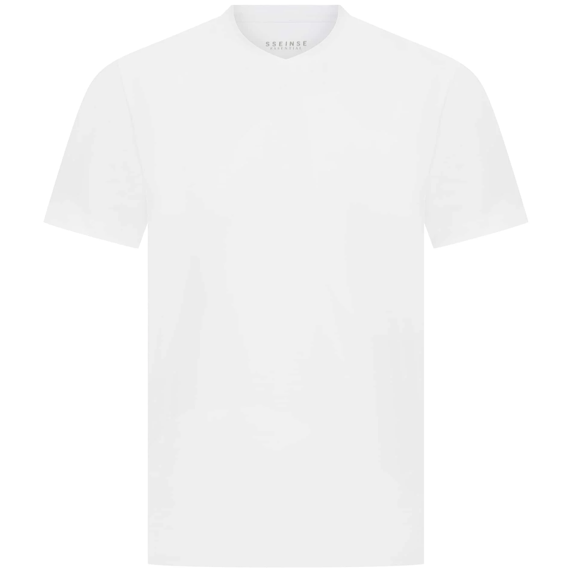 SSEINSE ESSENTIAL V-NECK FITTED T-SHIRT