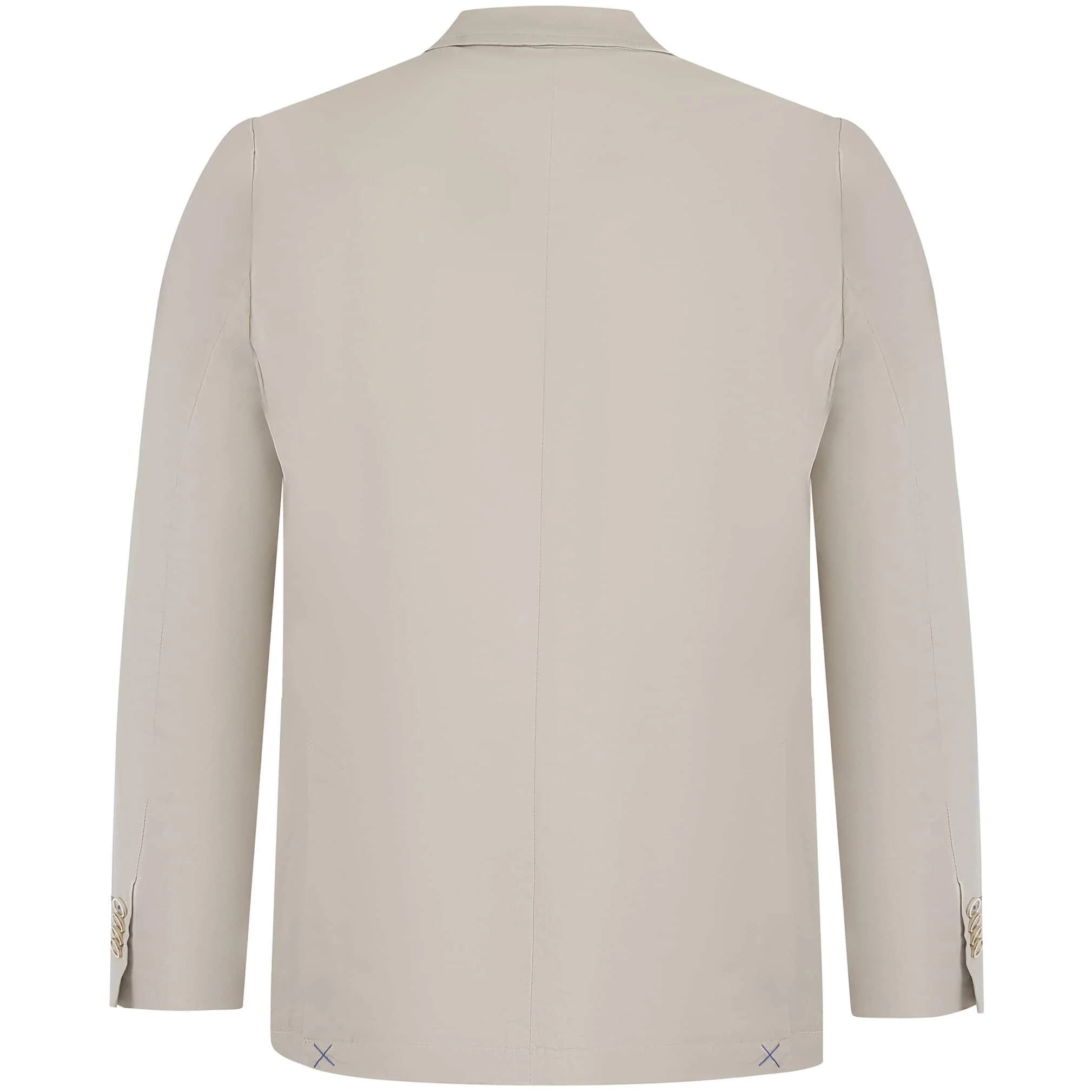 SSEINSE FLORAL LAPEL LINEN FITTED BLAZER - Image 3