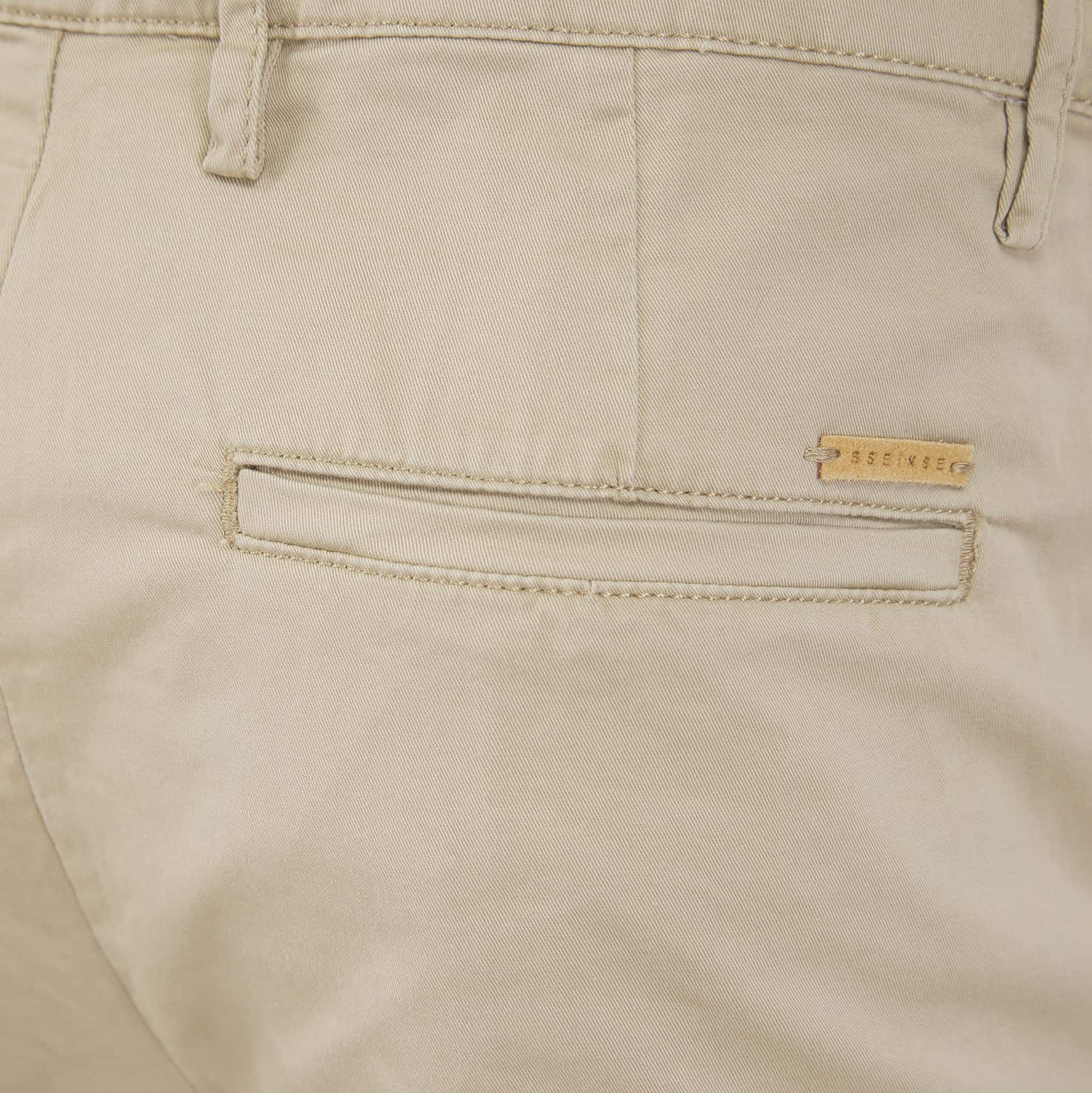 SSEINSE LIGHTWEIGHT SLIM FIT CHINO TROUSERS - Image 3