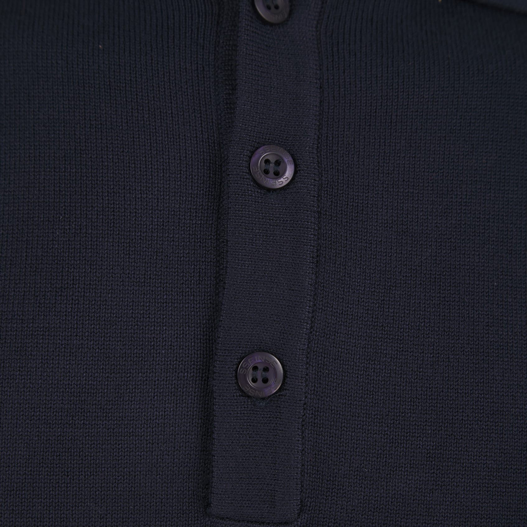 SSEINSE LONG SLEEVE KNIT POLO JUMPER - Image 3