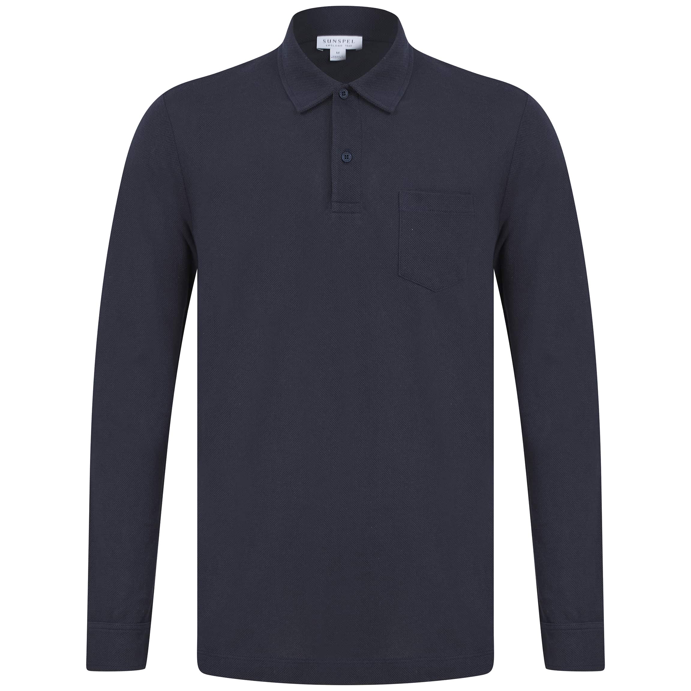 SUNSPEL RIVIERA LONG SLEEVE POLO SHIRT