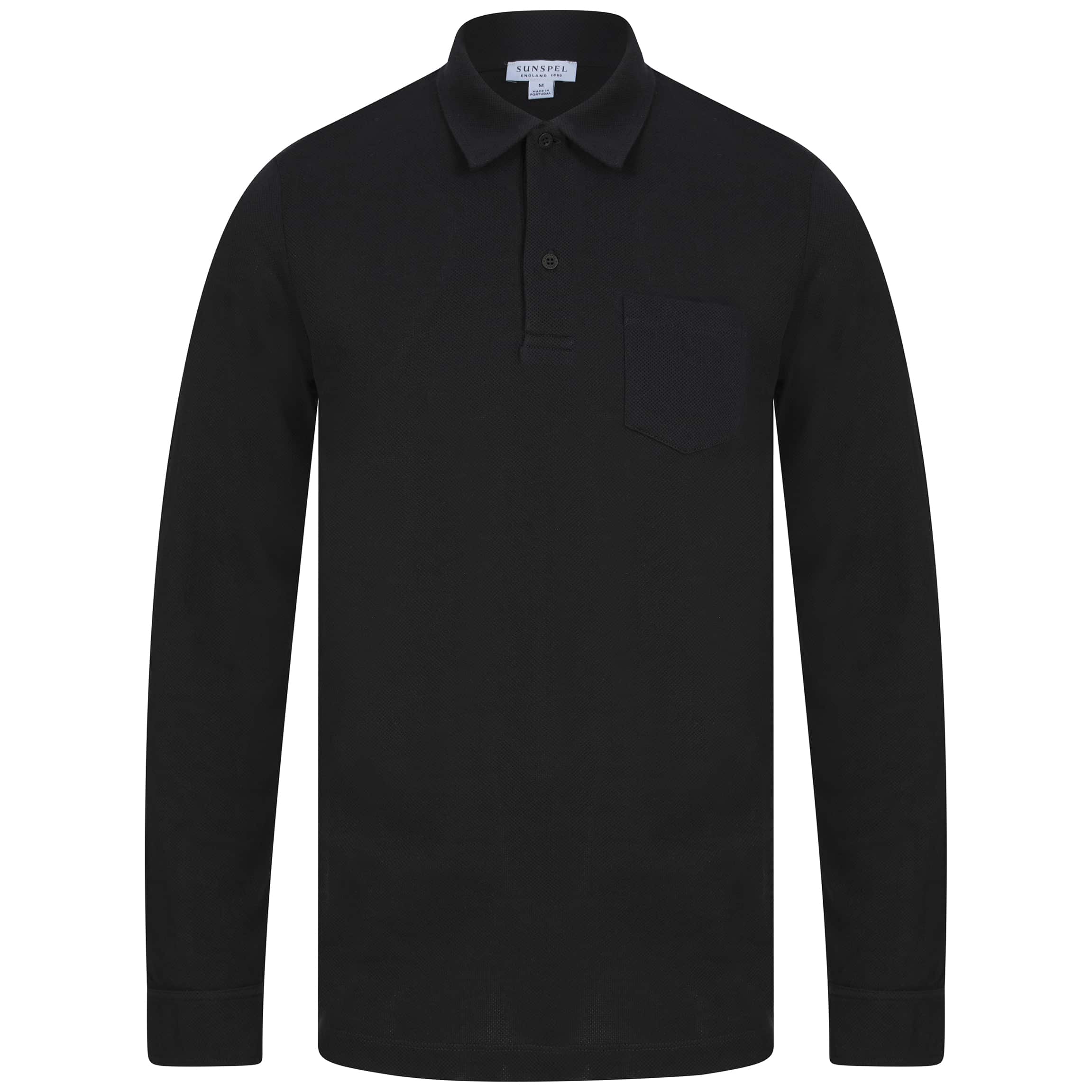 SUNSPEL RIVIERA LONG SLEEVE POLO SHIRTS
