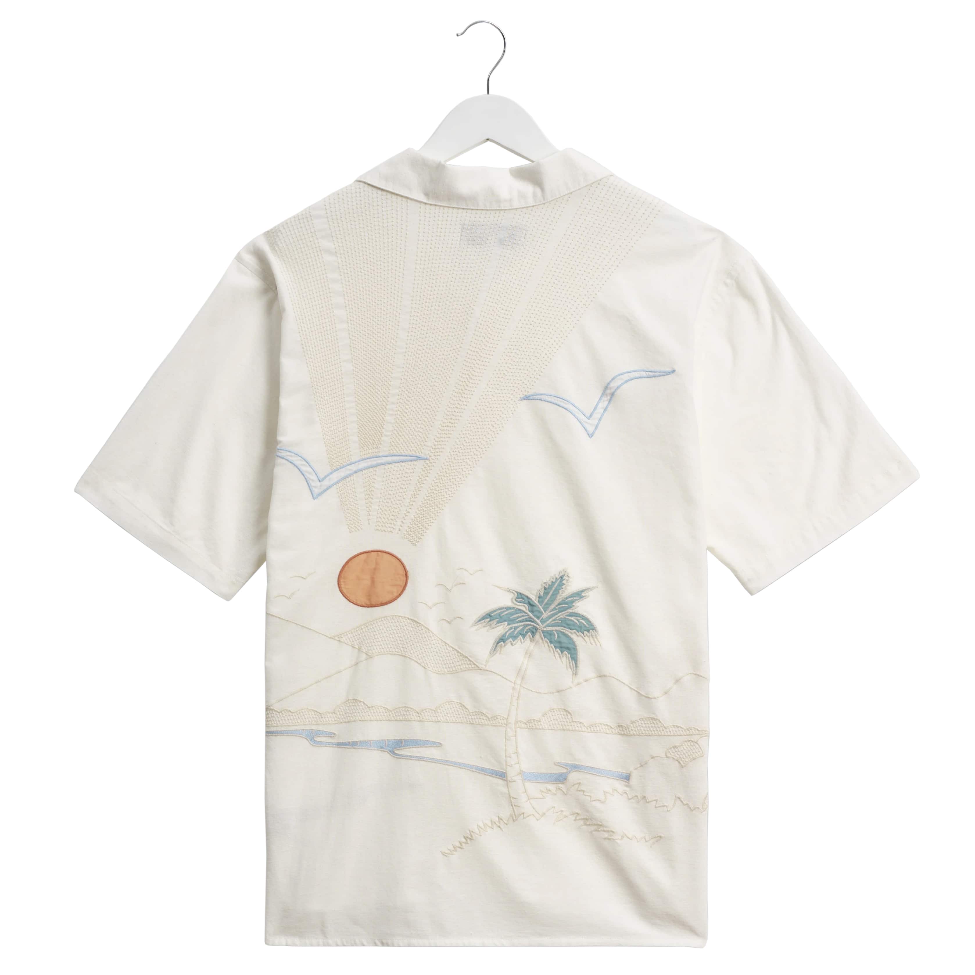 WAX LONDON DIDCOT SUMMER APPLIQUE EMBROIDERED SHIRT - Image 2