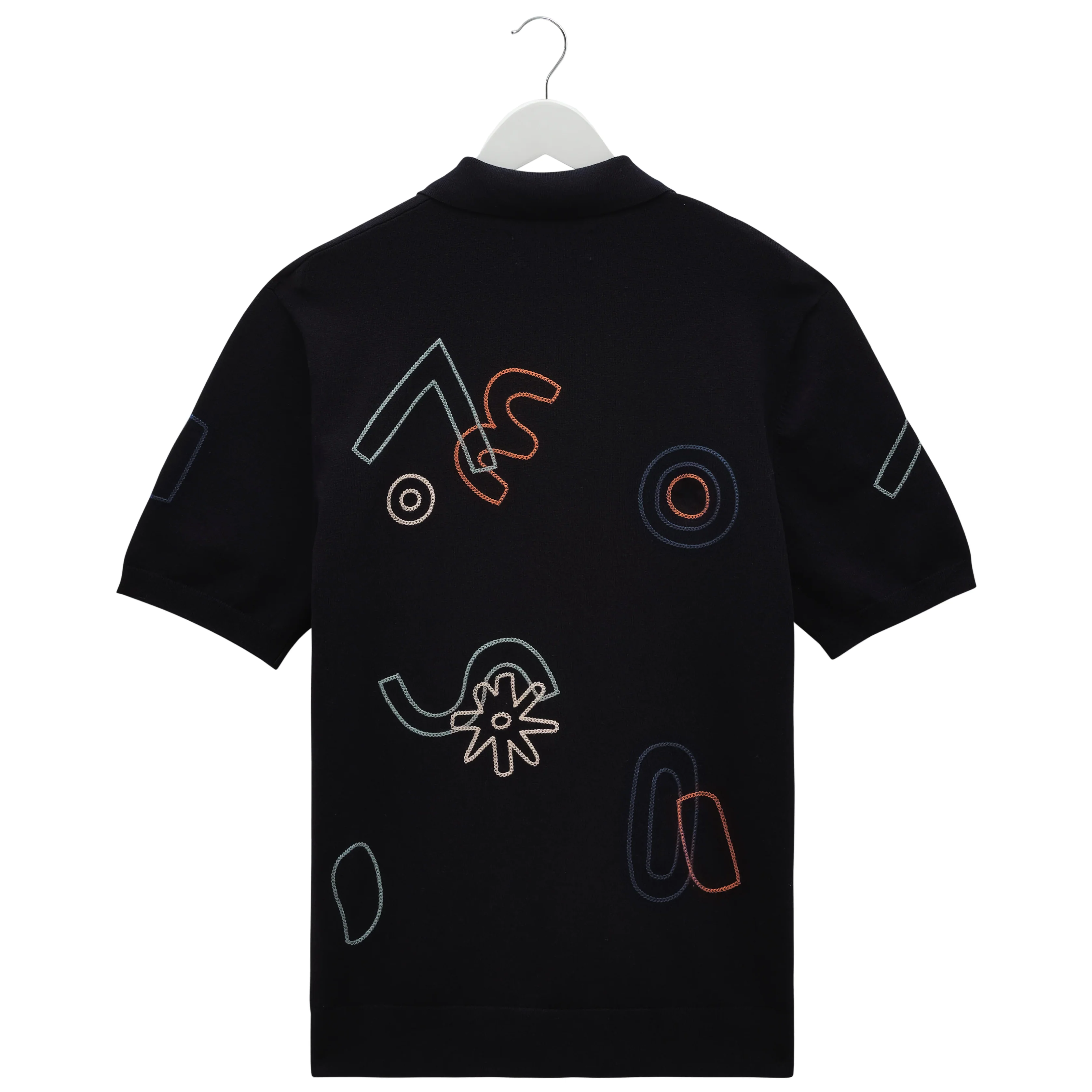 WAX LONDON TELLARO SHAPES EMBROIDERED SHIRT - Image 2
