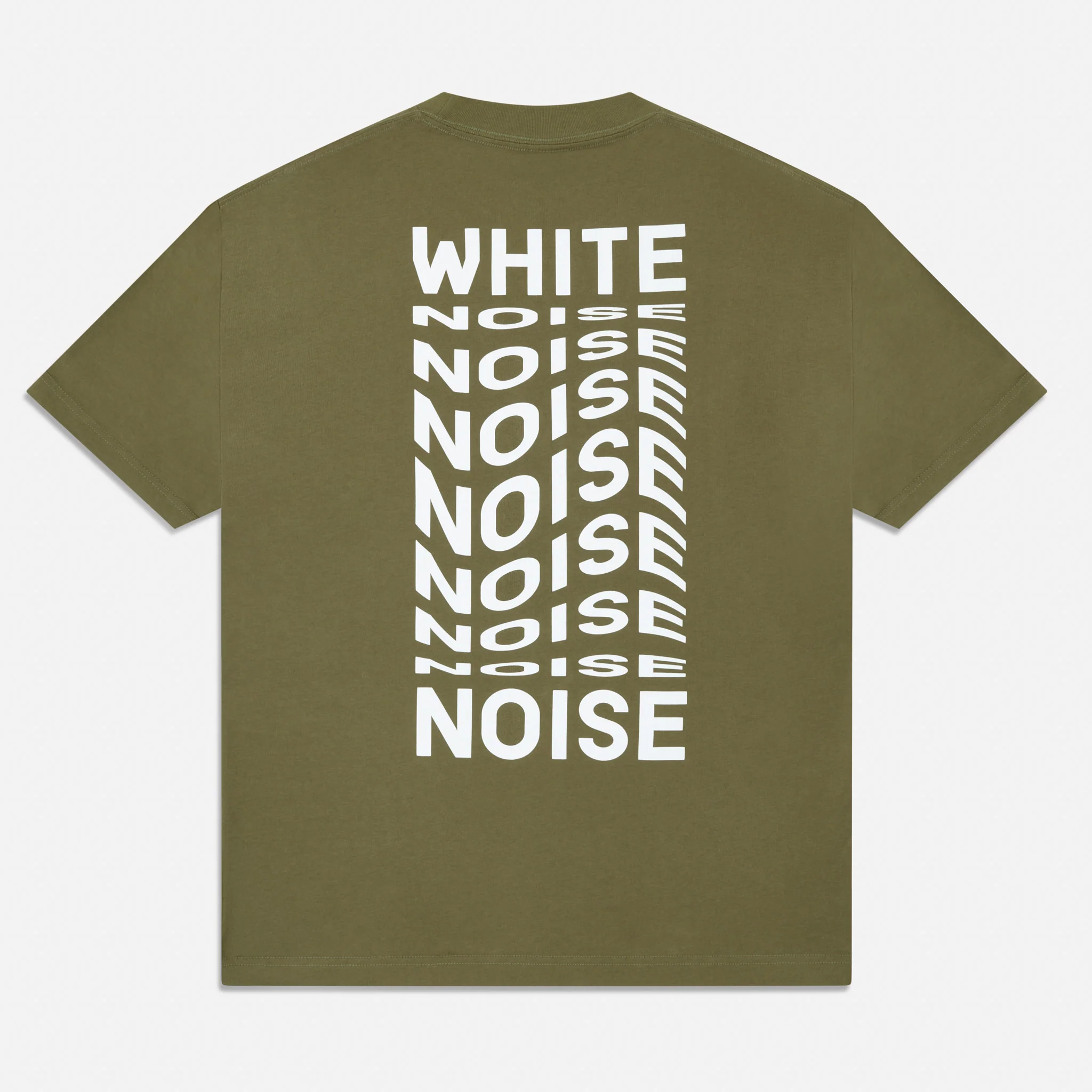 WHITE NOISE BRANDED GRAPHIC T-SHIRT - Image 2