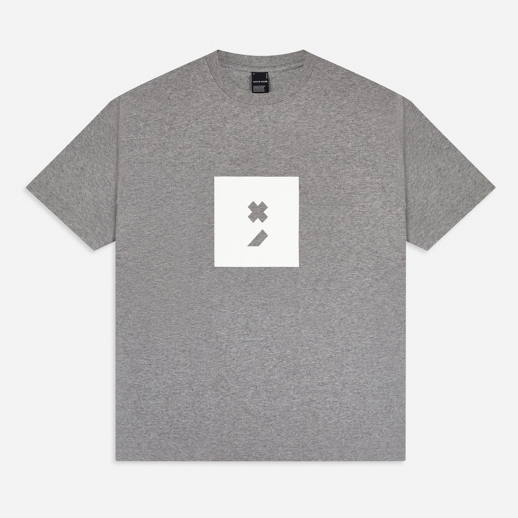WHITE NOISE ICON BOX LOGO T-SHIRT