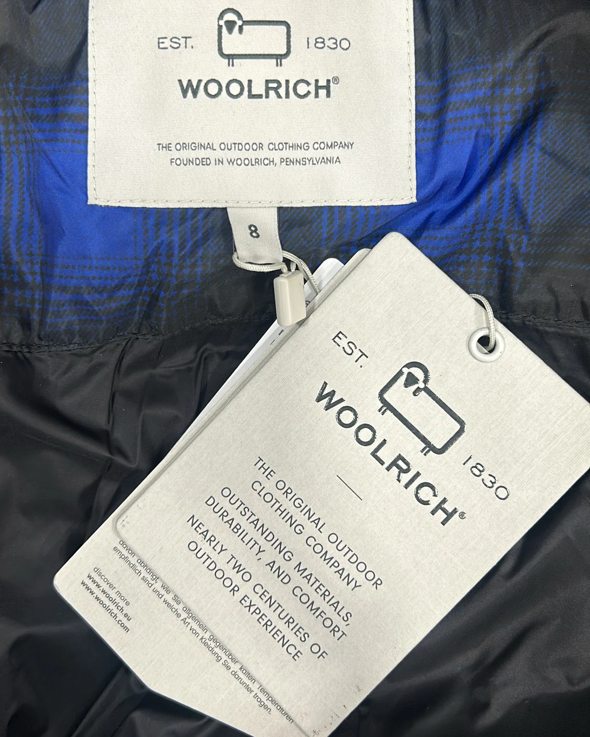 WOOLRICH KIDS BOYS PRINTED SIERRA JACKET - Image 6